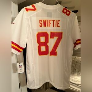 Kansas City Chiefs Nike Jersey - Travis Kelcie 87 - Custom Swiftie - Authentic